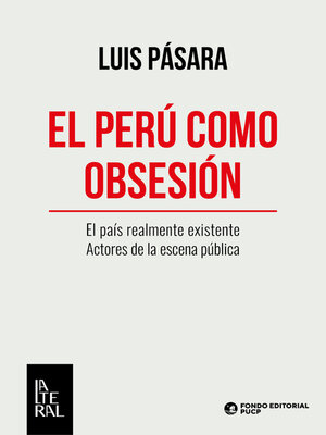 cover image of El Perú como obsesión